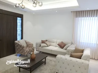  29 شقة ارضية مفروشة للايجار ثلاث غرف نوم جديدة في الدوار السابع