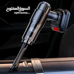 3 مكنسة كهربائية  شحن محمولة للسيارات  للمنزل والسيارة