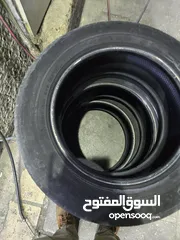  2 طقم دنلوب بحالة اكثر من نص عمر