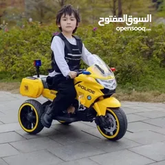  2 دراجة الشرطة الكهربائية للأطفال - متوفرة الآن في Island Toys