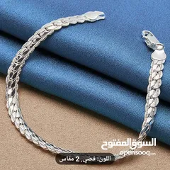  5 سلاسل فضه عيار 925 silver