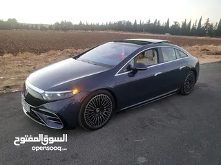  10 مرسيدس بنز EQS 450 + بحالة الوكالة وكفالة الوكالة