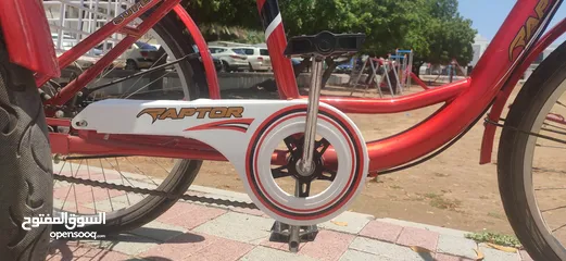 2 دراجة هوائية ثلاثية العجلات - سيكل 3 تاير - لون احمر - Adult Tricycle 24-inch - Red