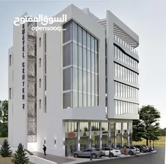  2 مكتب 66 متر جديد في عمارة جديدة للايجار/شارع الارسال