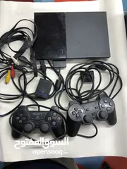  3 Sony ps2 used for sale with original controller and memory card