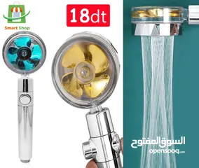  2 رأس الدش التوربيني الفاخر – تجربة استحمام مختلفة تمامًا هذا الدش مو بس يغسلك هذا يغسل الذنوب من قوته