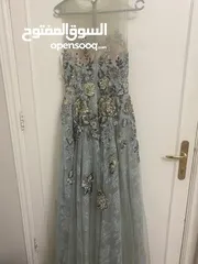  6 Gray Jovani Dress - فستان جوفاني