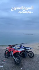  2 الي يدور النظيف للبيع ياماها YZ450F 2017