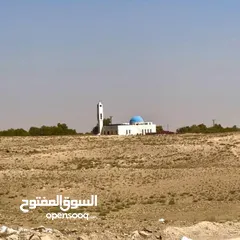  7 ارض طريق المطار منطقة  جلول خلف فلل الأندلسية مساحات تبدأ من 500 متر