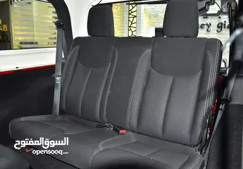 10 Jeep Wrangler Sahara ( 2014 Model ) in Red Color GCC Specs
