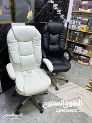  8 كرسي مدير جلد طبي كرسي يتحمل اوزان ايادي مبطنه كرسي مقعد اسفنج سماكة عالية كرسي مدير فخم جك ايطالي .