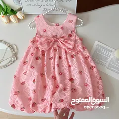  2 تشكيلة فساتين اطفال عروض على اخر القطع