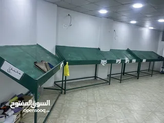  7 محل خضار وفواكه كامل للبيع