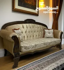  5 طقم كنب زان 9مقاعد