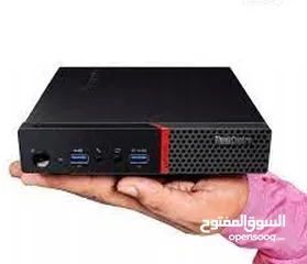  5 Mini pc lenovo thinkcentre cpu i5 general ميني كمبيوتر بقدر كف اليد اي فايف 