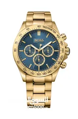  2 Brand New Hugo Boss 2 tone and full gold chrono watch