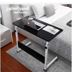  3 مكتب طلابي عملي ومتنقل بترتيب عصري!سطح واسع بيساع لابتوب + كتب + أدوات مدرسية  عجلات قوية