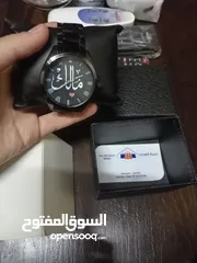  7 ساعة للبيع حزام معدني اسود