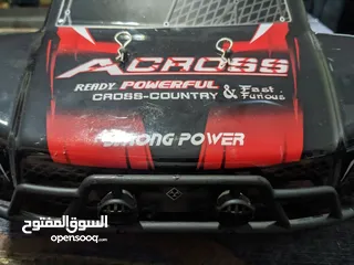  6 سياره ريموت كنترول للهواه ماركه weltoy  دفع رباعي 4x4 برشلس موتور scale 1/12