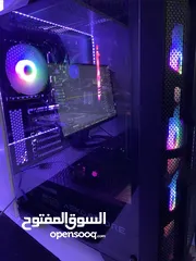  1 Pc gaming i5-10400/gtx 1650with monotor 165hz