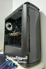  1 جهاز PC للبيع بسعر مغري وبكرت شاشة خارجي