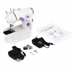  11 ماكينة خياطة 4 × 1 MINI SEWING MACHINE منزلية صغيرة عالية الجودة بمواصفات خاصة