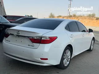  4 40.000 لكزس ES350 خليجي 2015