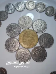  4 عملات فضه LIBERTY