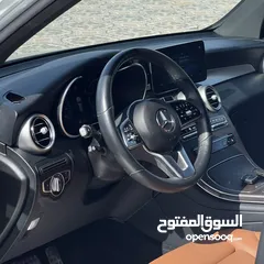  8 مرسيدس GLC300 AMG موديل 2021 4 فصوص الفل داخل زعفراني وكاله