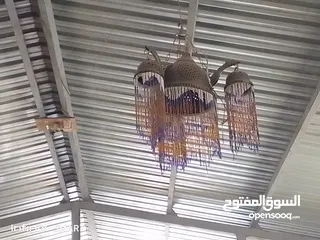  2 ثريات النحاس انتيكا للبيع عدد2