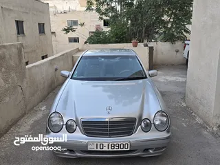 6 مرسيدس E200 Elegance للبيع موديل 2000 نظيفة