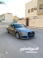  2 اودي A6 Sline 2016 اللون الرصاصي القماشية