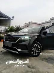  2 كيا كرنفال 2021  ترخيص 2021 عدد ركاب.  7+1 موجوده في يطا