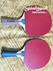  4 Table Ping Pong avec ces accessoires