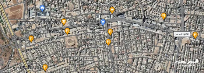  1 ارض لقطة سكنية للبيع 500 م سكن ج شارعين ضاحية الامير راشد