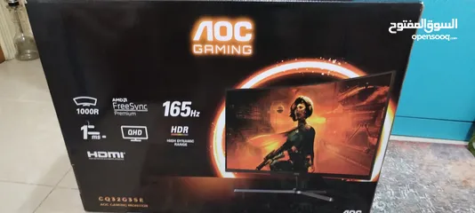  2 AOC new monitor not used