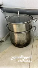 2 عرباي ذره كامله بطناجرها وغازها