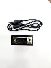  7 Converter  HDMI to VGA with Audio محول مع صوت