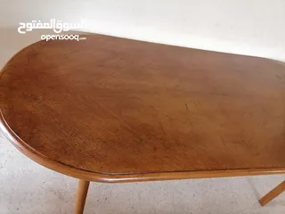  2 طاوله وست كراسي زان للبيع