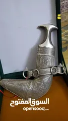  1 خنجر قرن زراف هندي قديمة