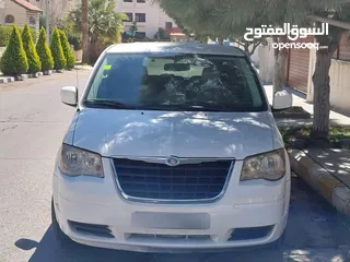  2 chrysler town 2008 فحص كامل تب نظافة  7مقاعد VIP