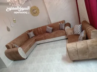  3 #_طقم_كنب_كورنر9 مقاعد