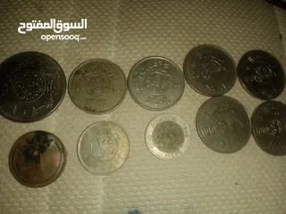  1 عملات معدنيه سعوديه قديمه
