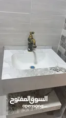  21 شقق طابقيه ارضيه  جديده فاخره في الزرقاء الجديده شارع الونك ( الكرامه )