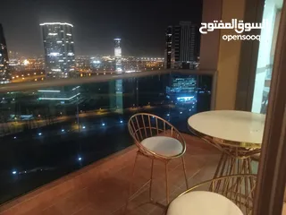  3 غرفه وصاله مفروشه بالكامل في ممزر  الخان الشارقه للايجار الشهري