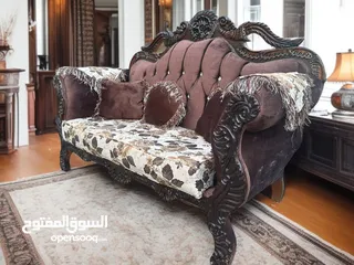  2 طقم زان 7 مقاعد فخم ومرتب كثير بسعر يابلاش 160 واصل عمان والزرقا