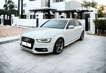  1 ORIGNAL PAINT  AUDI A4 3.0T S-LINE  FULL OPTION  WELL MAINTAINED  GCC