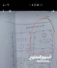 1 قطعة ارض في سعير واد الدور