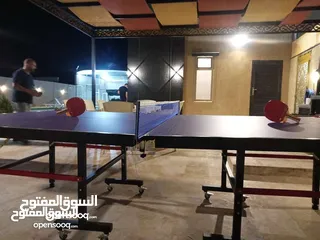  4 طاولة تنس ستيغا اصلي ثقيل وفاخرة بأقل سعر فيها كامل الاضافات عجلات وقابل للطوي نخب اول فعلي