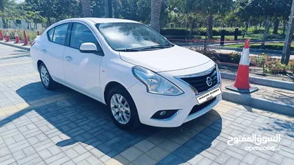  2 Nissan Sunny 2022, white car for sale